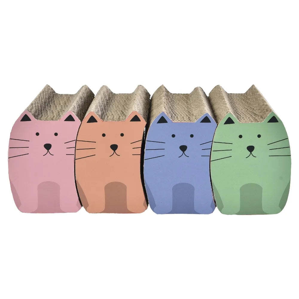 🐱 Cardboard Cat Scratcher – Fun, Customizable & Eco-Friendly Playtime!