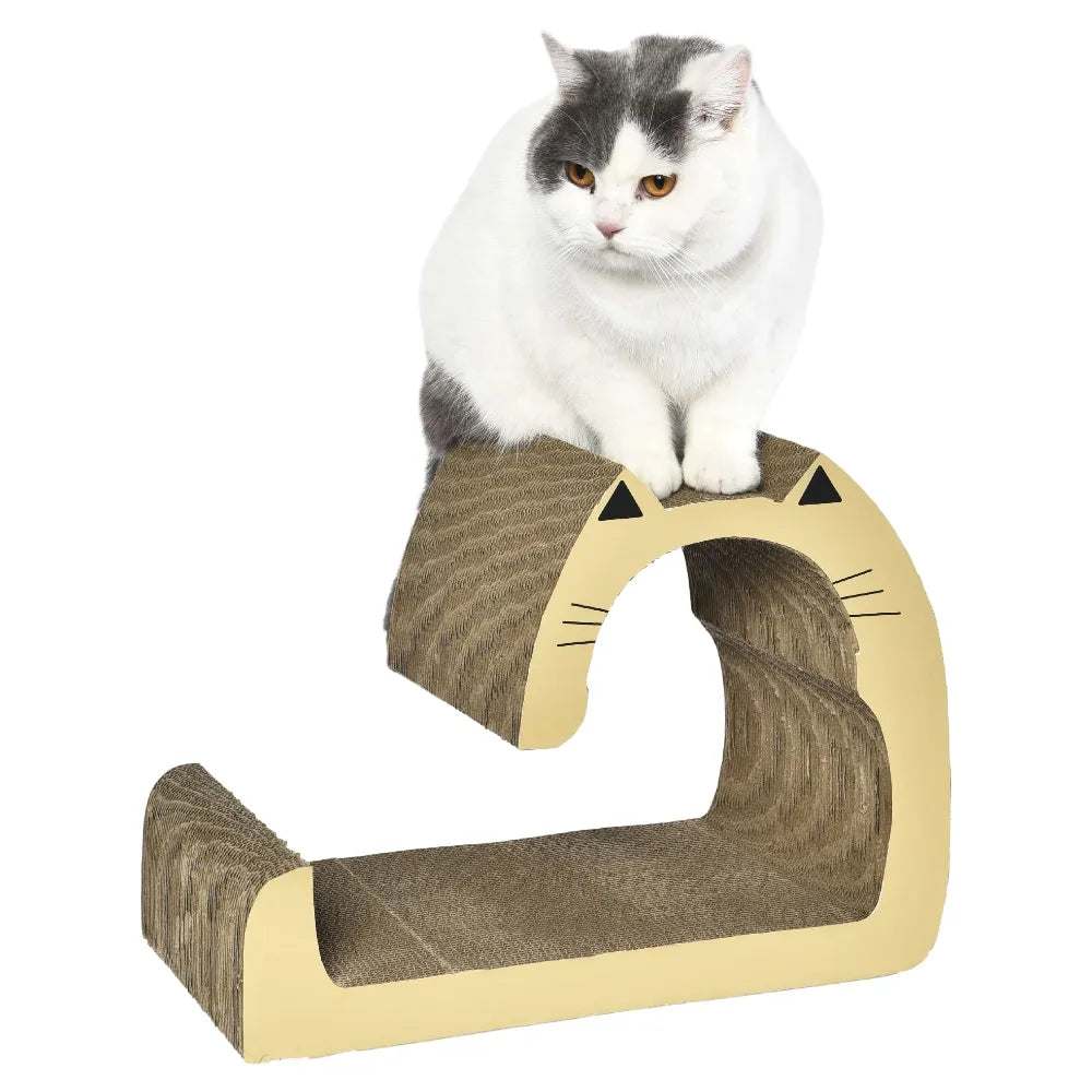 🐱 Cardboard Cat Scratcher – Fun, Customizable & Eco-Friendly Playtime!