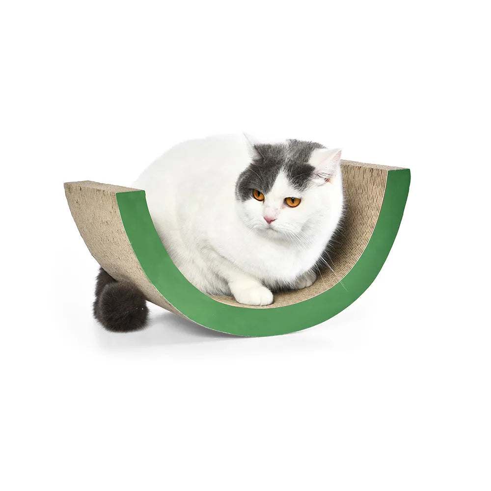 🍋 Lime Slice Cat Scratcher – Fun & Interactive Scratching Toy